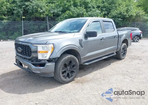 2022 Ford F-150 Xl из США, поврежденный, VIN 1FTFW1E57NFA89010